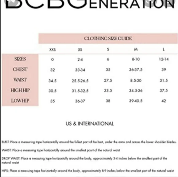 See Updated listing BCBGeneration Racerback Floral Lace Woven Mermaid HemlineGow - Picture 13 of 16